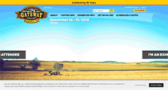 Desktop Screenshot of gatewayfarmexpo.org