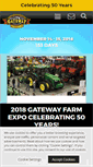 Mobile Screenshot of gatewayfarmexpo.org